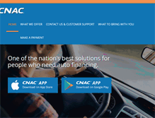 Tablet Screenshot of cnac.com